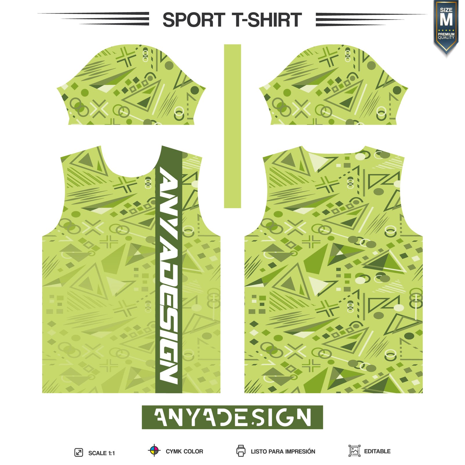 SPORT T-SHIRT JUNGLE RUSH — UNISEX M - Imagen 3